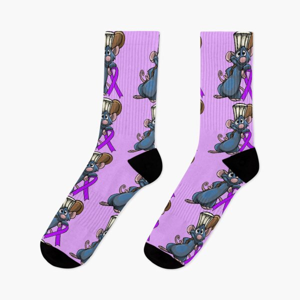 Item preview, Chef Rat with Awareness Ribbon (Purple) designed and sold by CaitlynConnor.