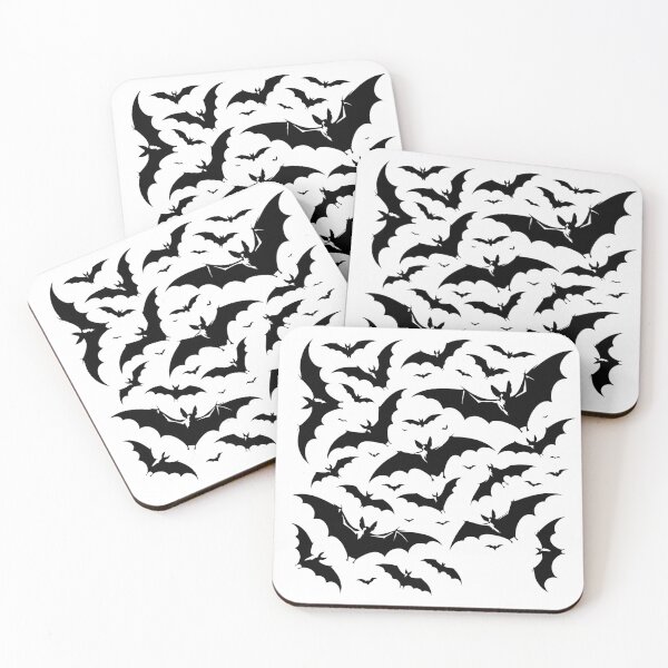 Item preview, Midnight Bat Swarm Pattern designed and sold by Designowner.