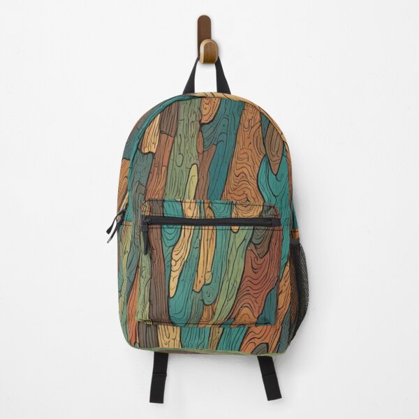 Item preview, Abstract Colorful Wood Grain Pattern designed and sold by calibrit.