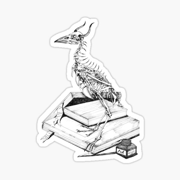 Artikel-Vorschau von Der Schriftsteller (schwarz), designt und verkauft von krefenrir.