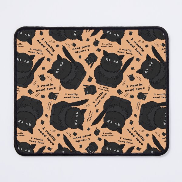 Item preview, Pattern with a cat that needs love designed and sold by Cherevan.