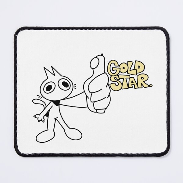 Item preview, Gold Star. Cat designed and sold by sodain24fps.