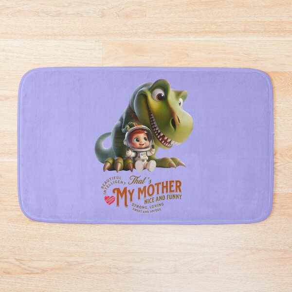 Item preview, A special mother. A Tyrannosaurus mom and her little astronaut son designed and sold by I-love-music.