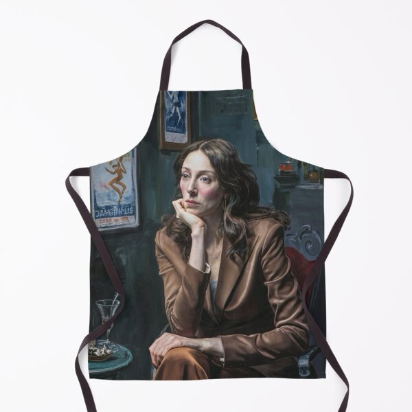 Item preview, Famous Paintings of Women | Moody Cinematic French Portrait in Paris Café- Oil Painting…Art By Carraann designed and sold by CARRAANN.
