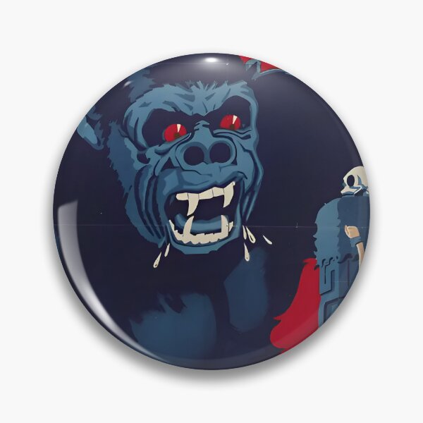Item preview, King Kong 1933 Vintage Danish Movie Poster designed and sold by OddPopnyc.