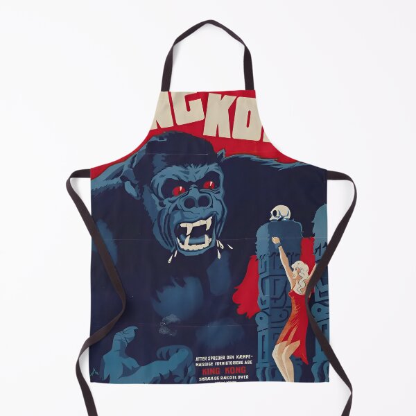 Item preview, King Kong 1933 Vintage Danish Movie Poster designed and sold by OddPopnyc.