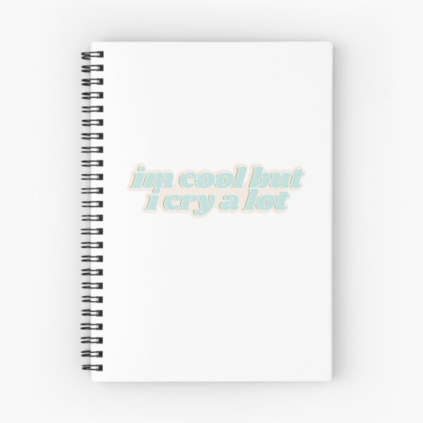 Item preview, im cool but i cry a lot bubble words designed and sold by Kaylagwill.