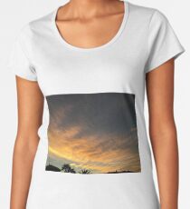 Orange/yellow sky Women's Premium T-Shirt