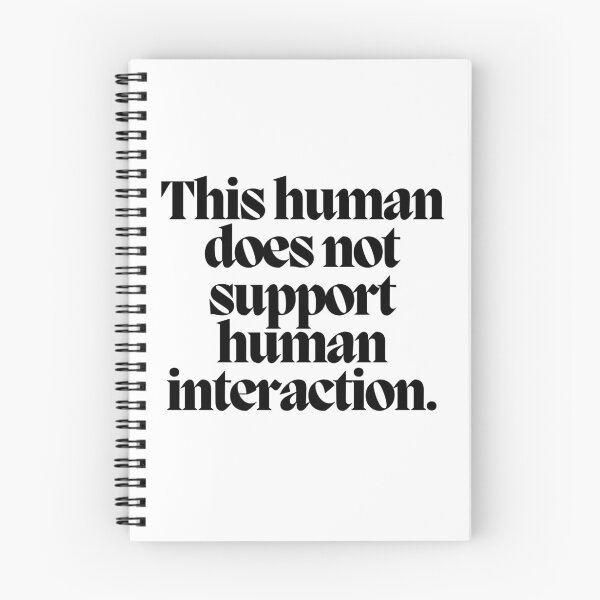 Item preview, This human does not support human interaction designed and sold by CharmStudio.