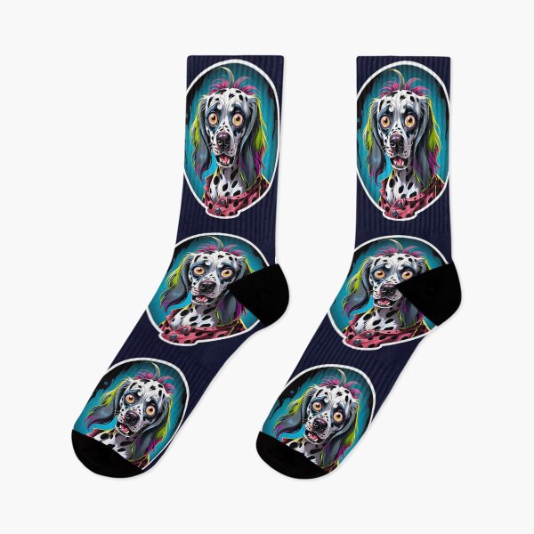 Item preview, Crazy Zombie Dalmatian Dog designed and sold by TheArtOfPat.