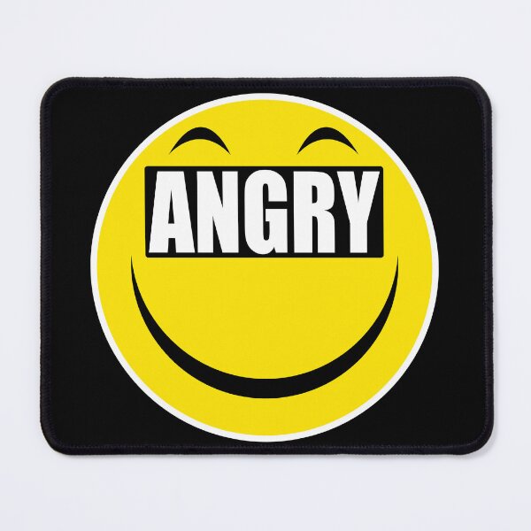 Item preview, Funny Angry Emoji Happy Face designed and sold by duke818.