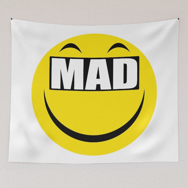 Item preview, Funny Mad Emoji Happy Face designed and sold by duke818.