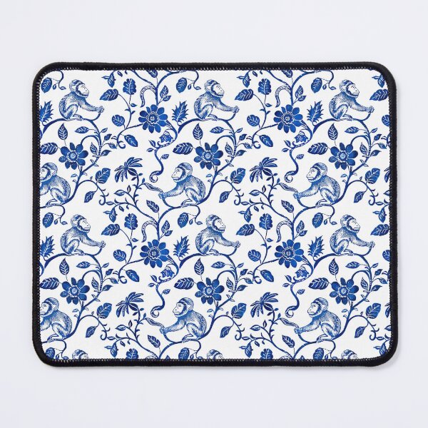 Item preview, Indian block print monkies designed and sold by SmarterThingz.