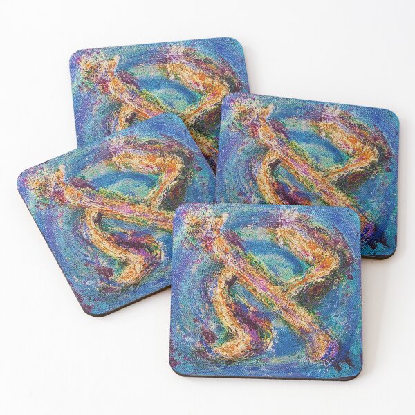 Item preview, Aleph (Hebrew Letter) designed and sold by MeredithGouldArts.
