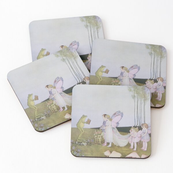 Item preview, Fairy Ceremony by Australian Artist Ida Rentoul Outhwaite designed and sold by OddPopnyc.