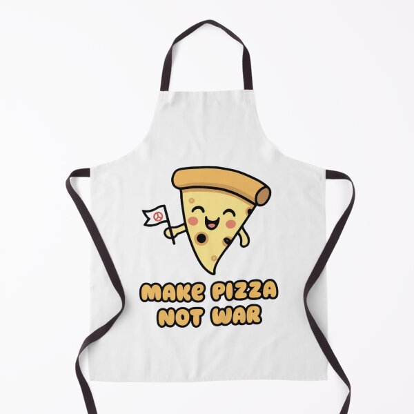 Item preview, Make Pizza Not War - Kawaii designed and sold by Rockin-Rainbow.