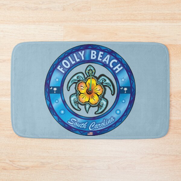 Item preview, Folly Beach sea turtle hibiscus designed and sold by studioss76.