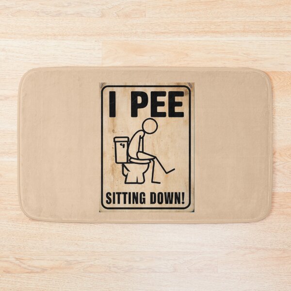 Item preview, I Pee Sitting Down designed and sold by Flirt-Teez.