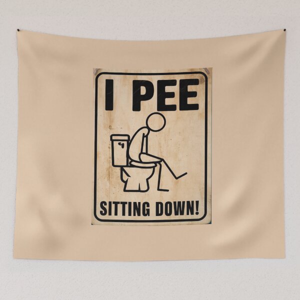 Item preview, I Pee Sitting Down designed and sold by Flirt-Teez.