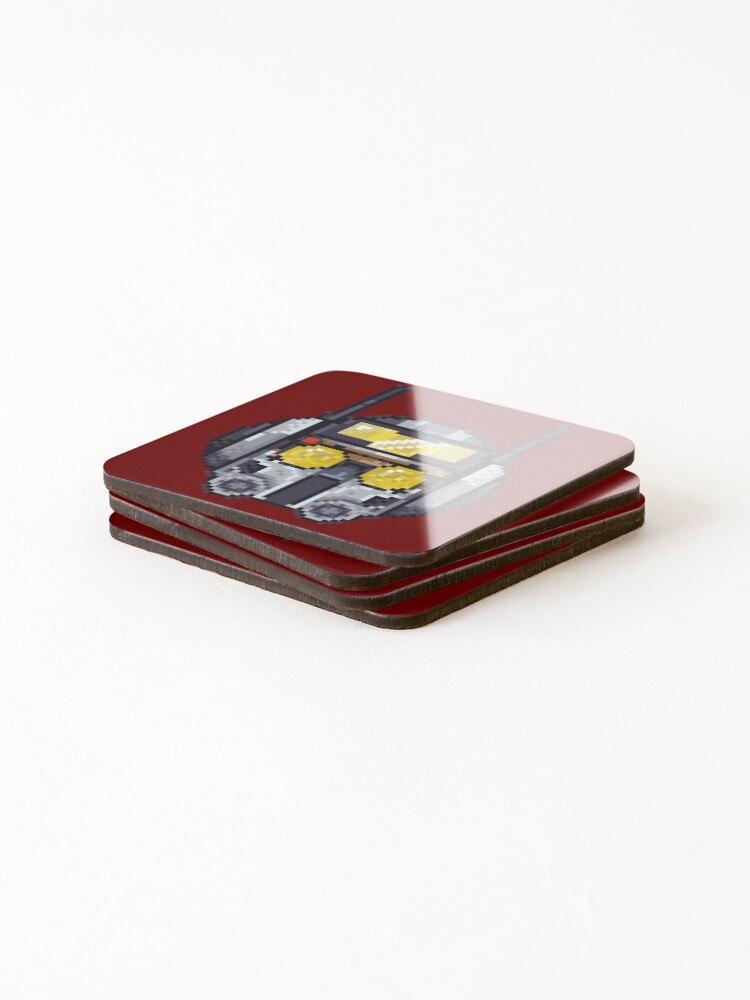 Thumbnail 4 of 5, Coasters (Set of 4), Tech designed and sold by PaperDollPixels.