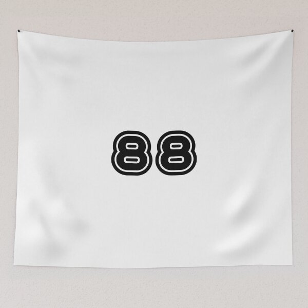 Item preview, 88, eighty-eight, black, sport designed and sold by Numbers-Art.