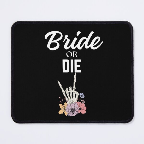 Item preview, Bride Or Die Funny Skeleton Bridal Party Wedding Day designed and sold by MagicSD Designs.