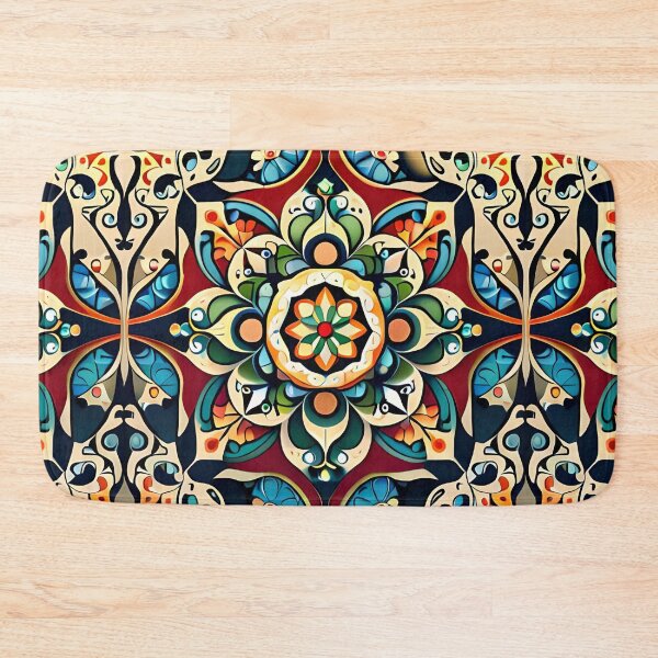 Item preview, Filigree Art Elegant & Royal Cardinal Directions Flower Mandala designed and sold by Zeporas Castle.