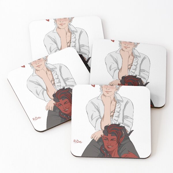 Item preview, Astarion and Karlach designed and sold by ReDreArtShop.