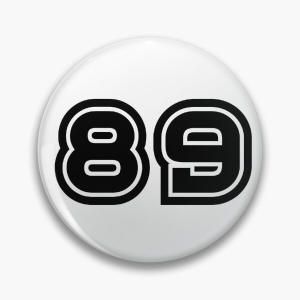 Item preview, 89, eighty-nine, black, sport designed and sold by Numbers-Art.