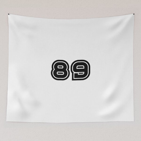Item preview, 89, eighty-nine, black, sport designed and sold by Numbers-Art.