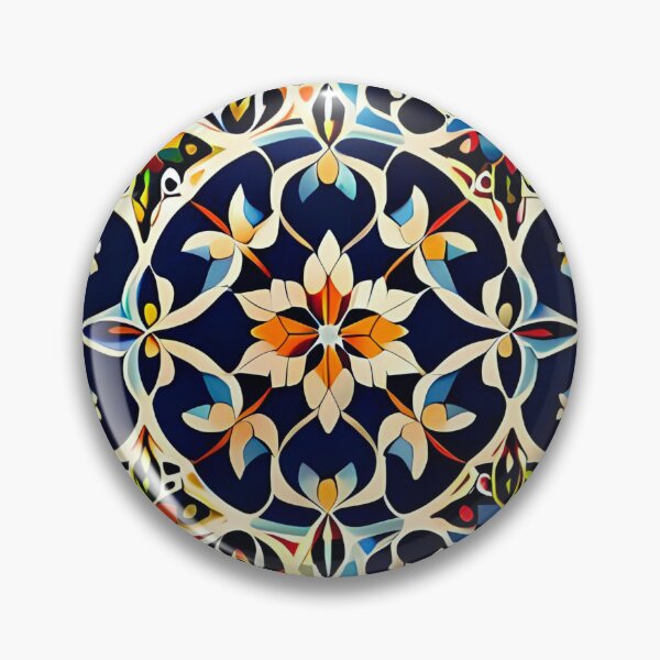 Item preview, Filigree Elegant & Royal Blue Circular Flower Mandala  designed and sold by Zeporas Castle.