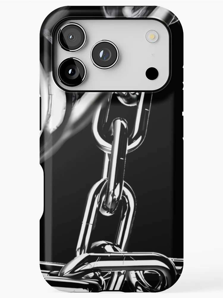 Thumbnail 1 of 4, iPhone Case, Chains designed and sold by RUKKAI.