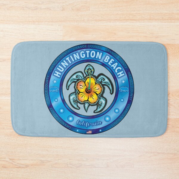 Item preview, Huntington Beach California sea turtle hibiscus designed and sold by studioss76.