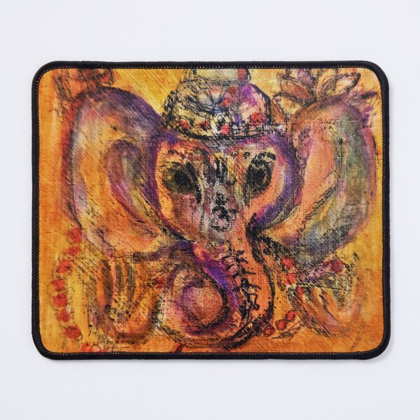 Item preview, Ganesh (Remover of Obstacles) designed and sold by MeredithGouldArts.