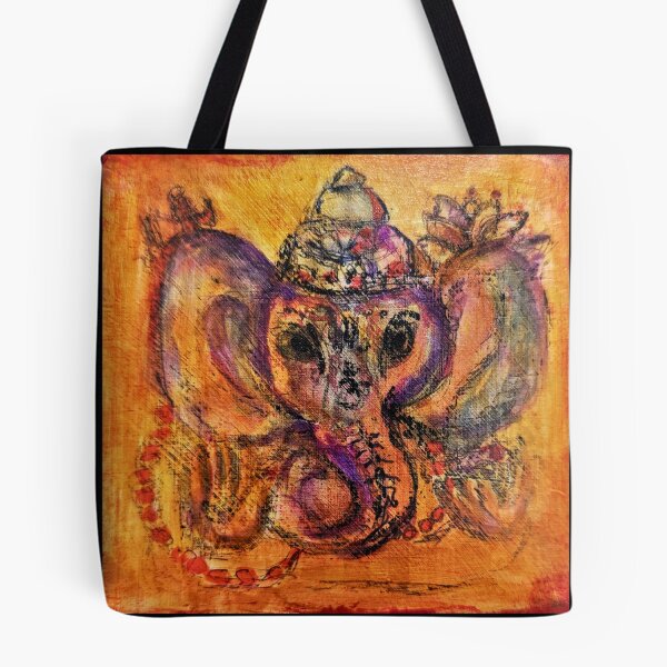Item preview, Ganesh (Remover of Obstacles) designed and sold by MeredithGouldArts.