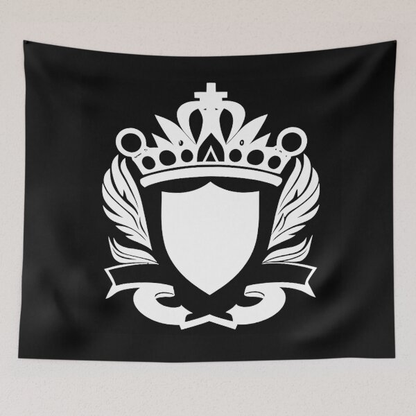 Item preview, Royal Emblem Monochrome designed and sold by Highlandkings.