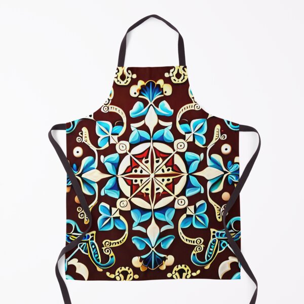 Item preview, Filigree Art Elegant & Royal Blue Ice Snowflake Pattern designed and sold by Zeporas Castle.