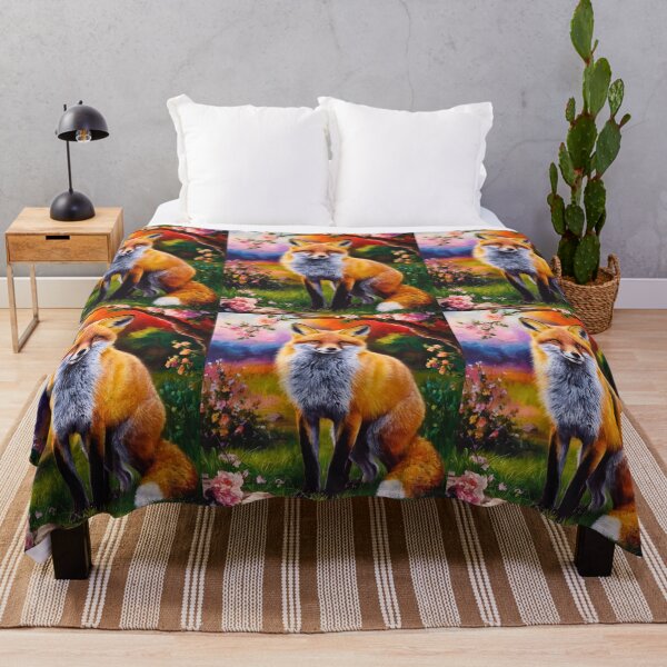 Artikelvorschau, Fuchs-Porträt. Frühlingsfuchs, Fuchs-Malerei, Michelangelo-Stil entworfen und verkauft von FoxVibes.