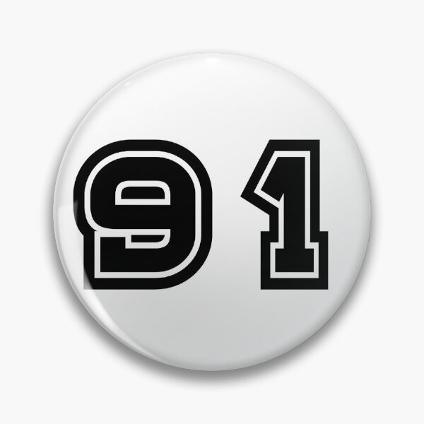 Item preview, 91 ninety-one, black, sport designed and sold by Numbers-Art.