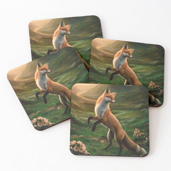 Artikelvorschau, Fuchs-Porträt. Frühlingsfuchs, Fuchs-Malerei, Michelangelo-Stil entworfen und verkauft von FoxVibes.