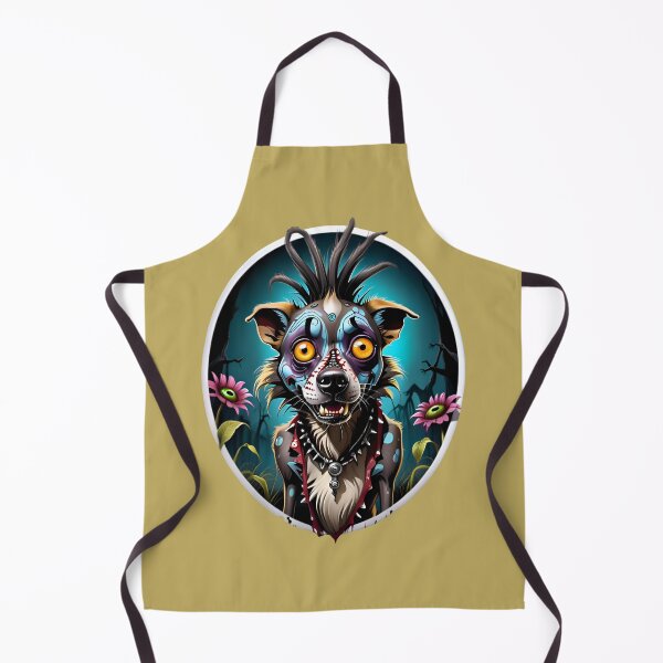 Item preview, Crazy African Wild Dog Zombie designed and sold by TheArtOfPat.