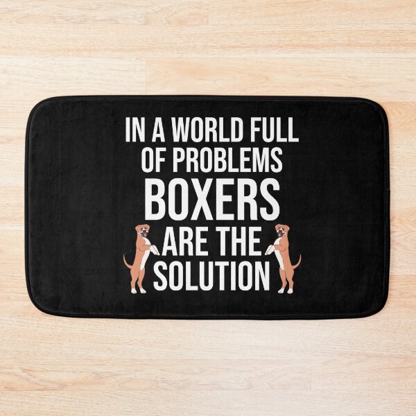Item preview, In A World Full Of Problems Boxers Are The Solution designed and sold by TheAnimalZ00.