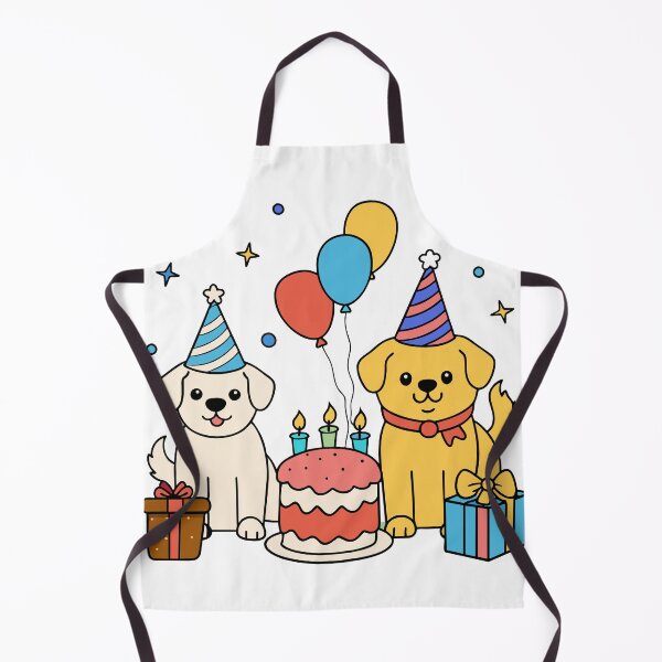 Item preview, Puppies Celebrating a Birthday Bash designed and sold by omerfdln34.