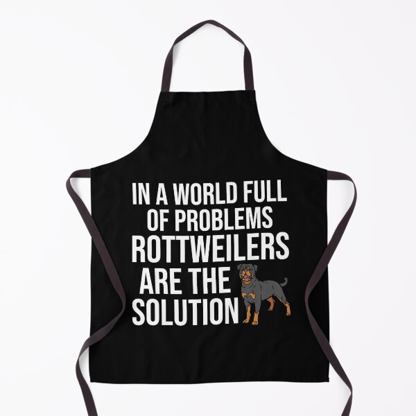 Item preview, In A World Full Of Problems Rottweilers Are The Solution designed and sold by TheAnimalZ00.