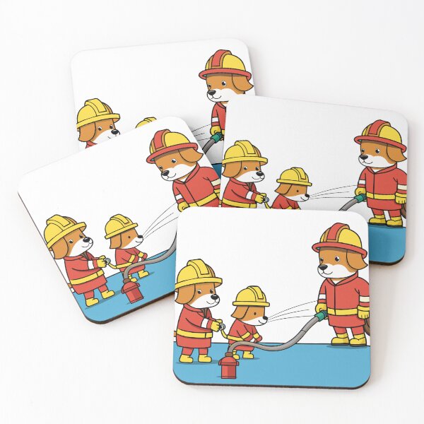 Item preview, Firefighters in a Doodle Rescue designed and sold by omerfdln34.