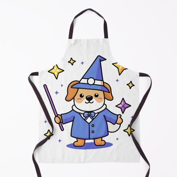 Item preview, Puppy Wizard Casting Spells designed and sold by omerfdln34.