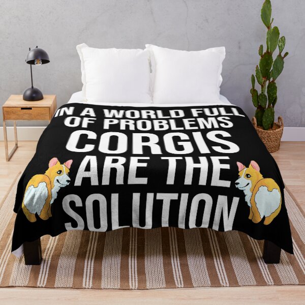 Item preview,  In A World Full Of Problems Corgi Are The Solution designed and sold by TheAnimalZ00.
