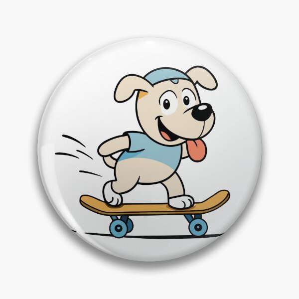 Item preview, Puppy Riding a Skateboard designed and sold by omerfdln34.