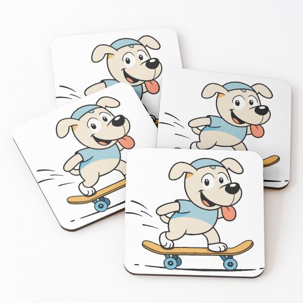 Item preview, Puppy Riding a Skateboard designed and sold by omerfdln34.