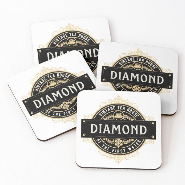 Item preview, Diamond of the First Water Vintage Tea House designed and sold by alksongbird.